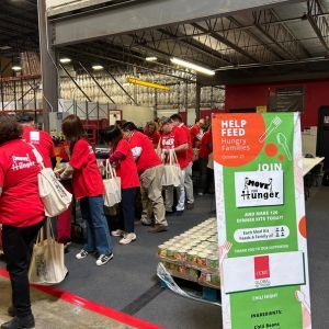 Meal Kit Packing Team Building Event with CORT and Move For Hunger